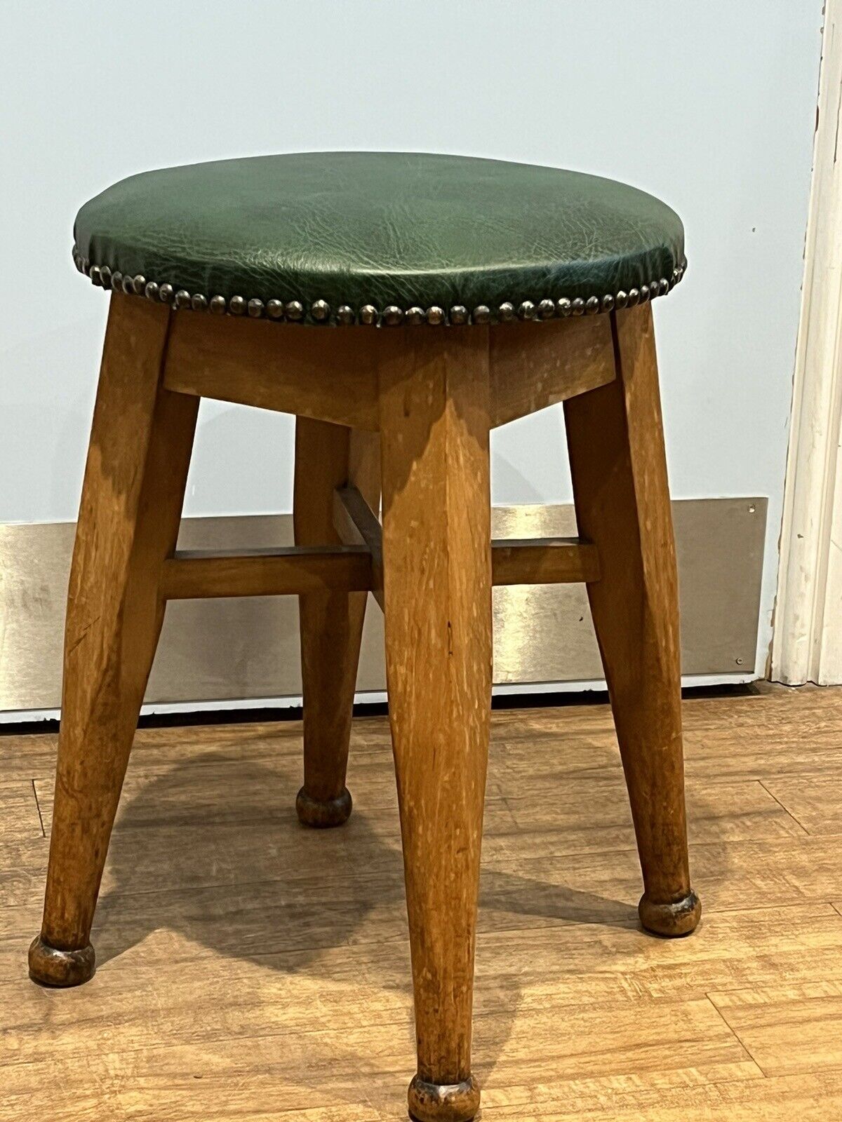 Edwardian Oak Stool