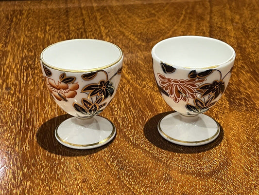 Early Coalport Pair Of Egg Cups