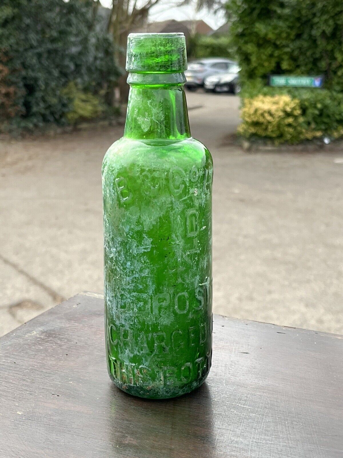 Antique Glass Bottle