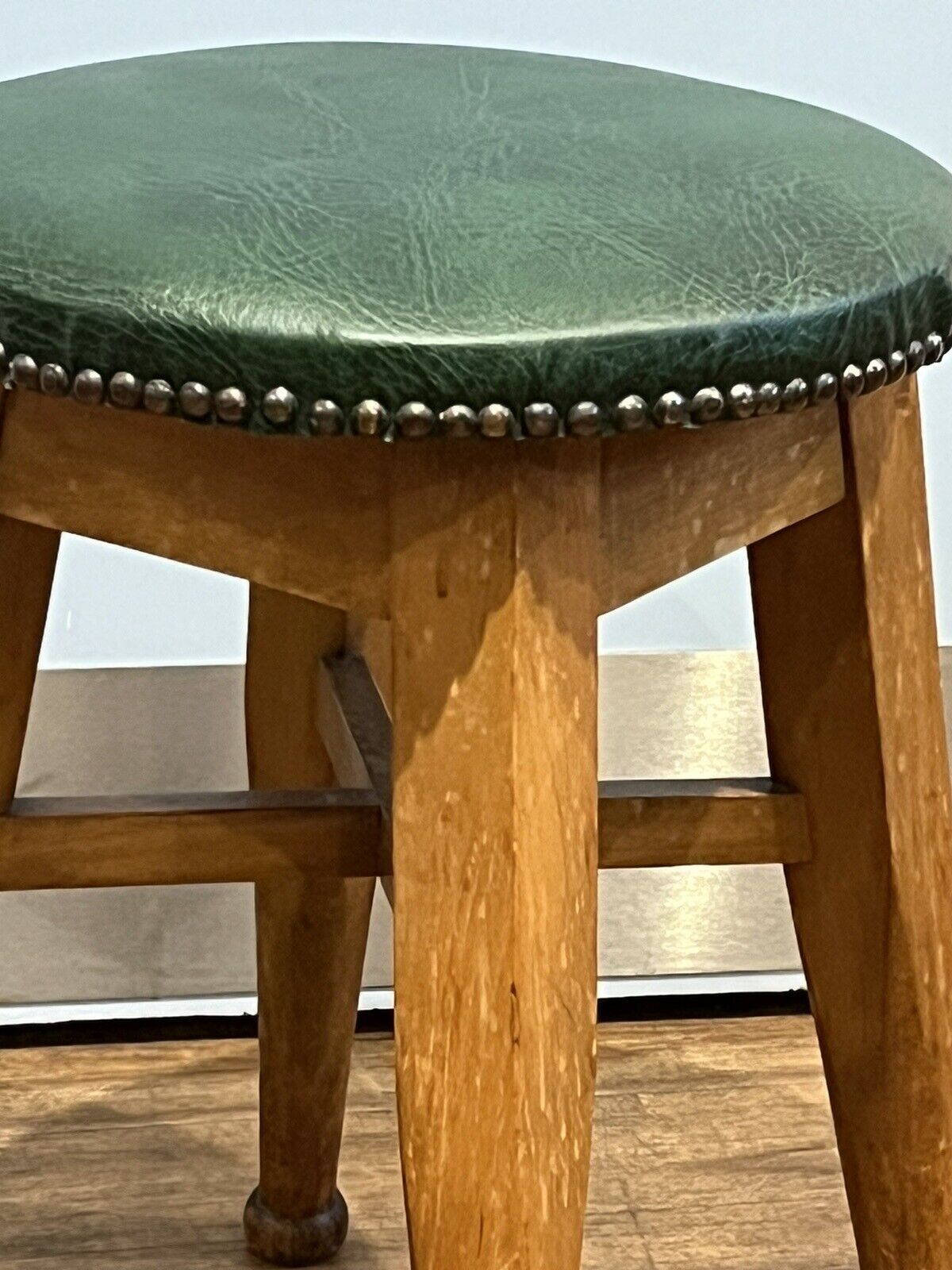 Edwardian Oak Stool