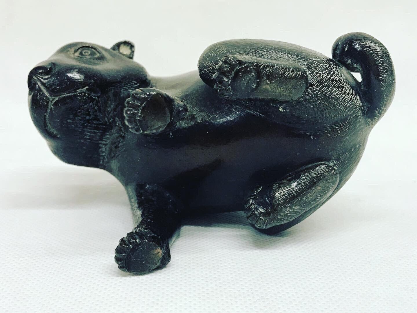 Antique Bronze Figure Of A Dog