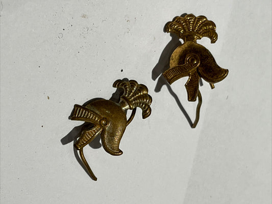 Pair Of Cap Badges