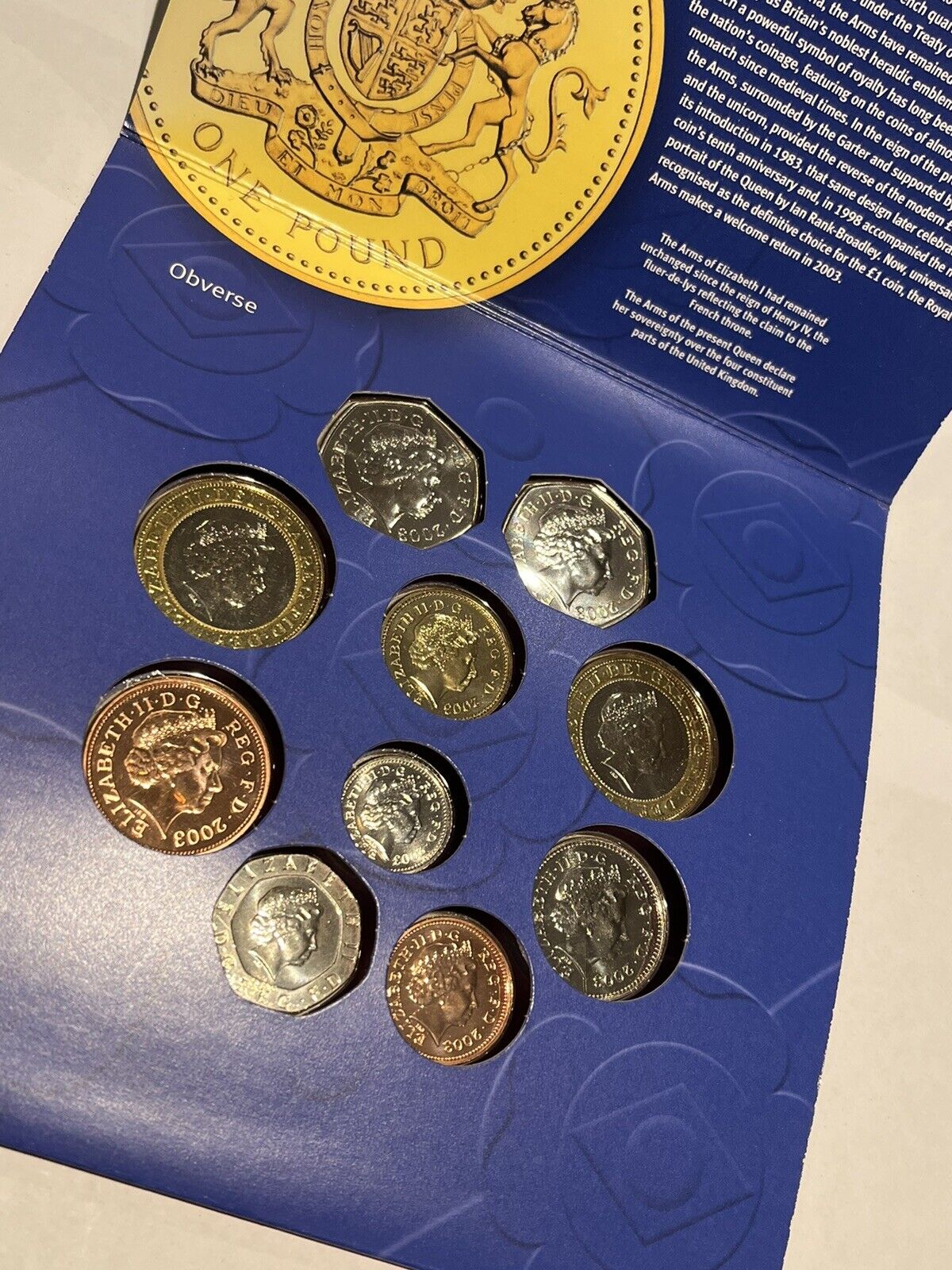 2003 United Kingdom Proof Coin Collection