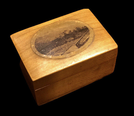 Antique Mauchline ware box.