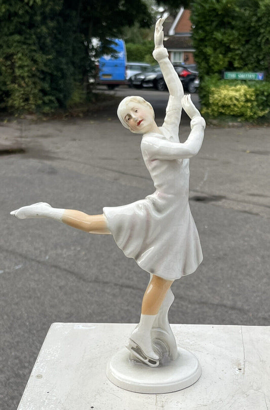 Art Deco Porcelain Skater