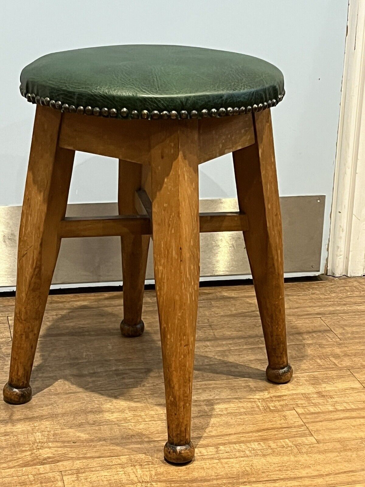 Edwardian Oak Stool