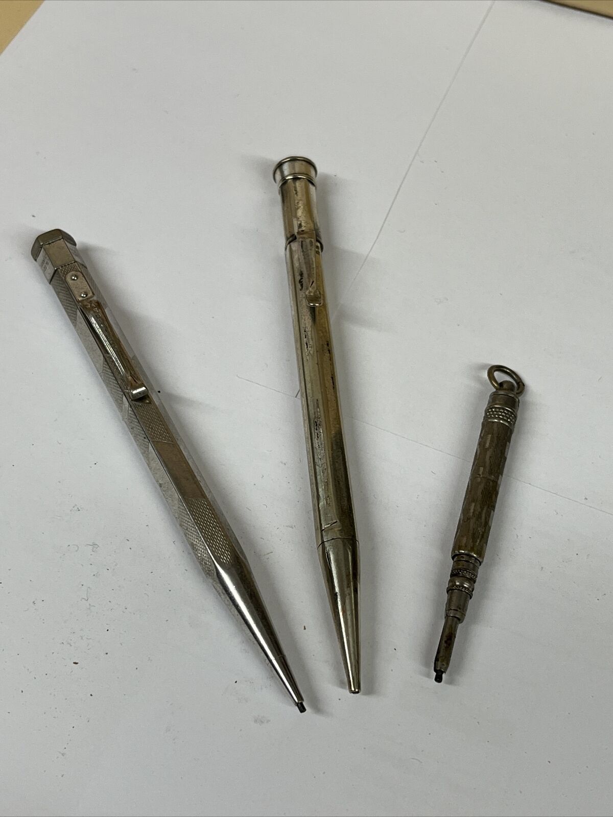 Propelling Pencils, Mordan Patent And 2 Others