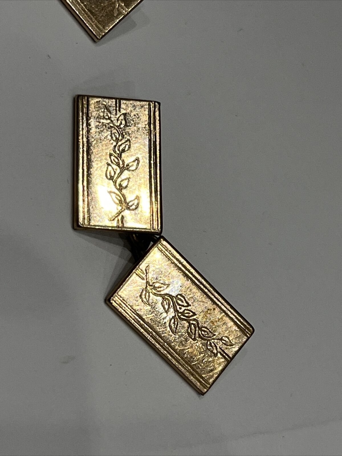 Rolled Gold Vintage Cufflinks