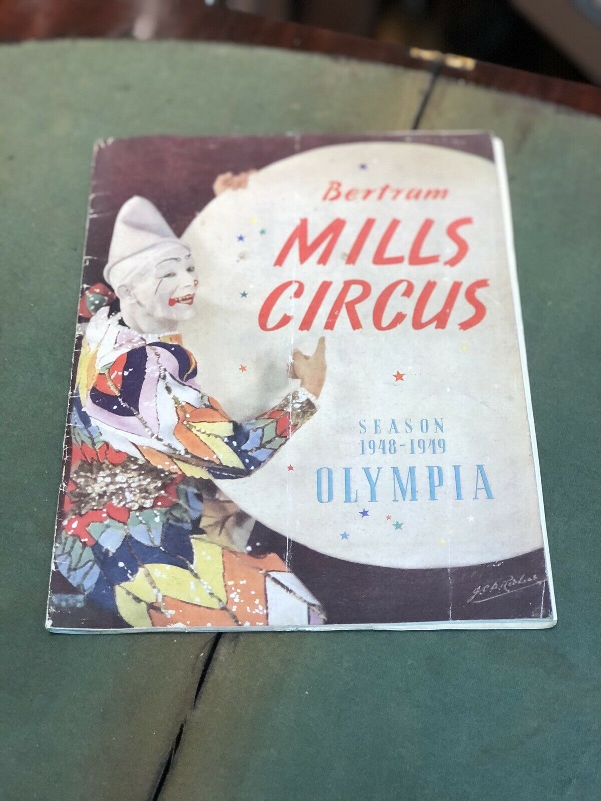 Bertram Mills Circus 1948-9 Olympia Exhibition Catalogue