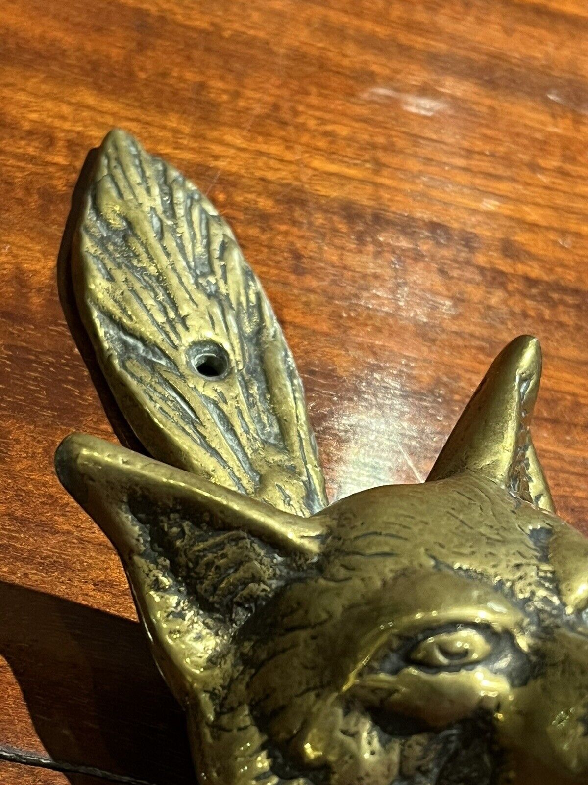 Brass Fox Door Knocker