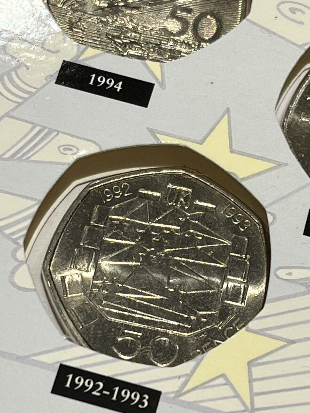 Great. Britain Fifty Pence Commemorative Collection