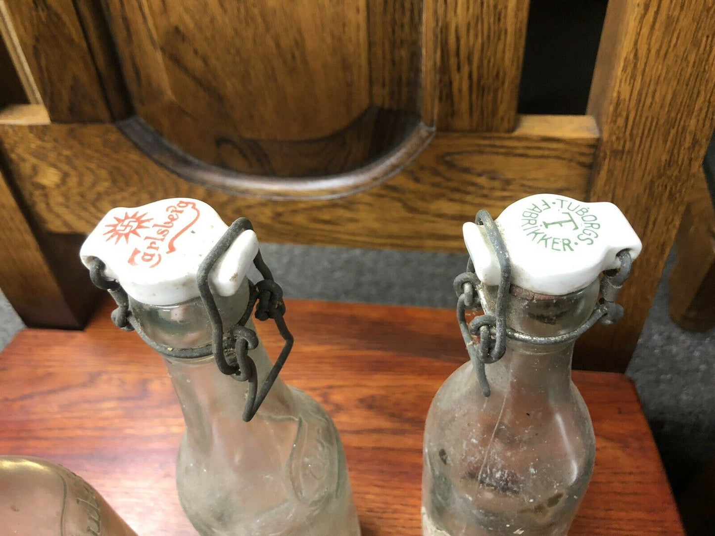 4 Wartime Carlsberg Bottles