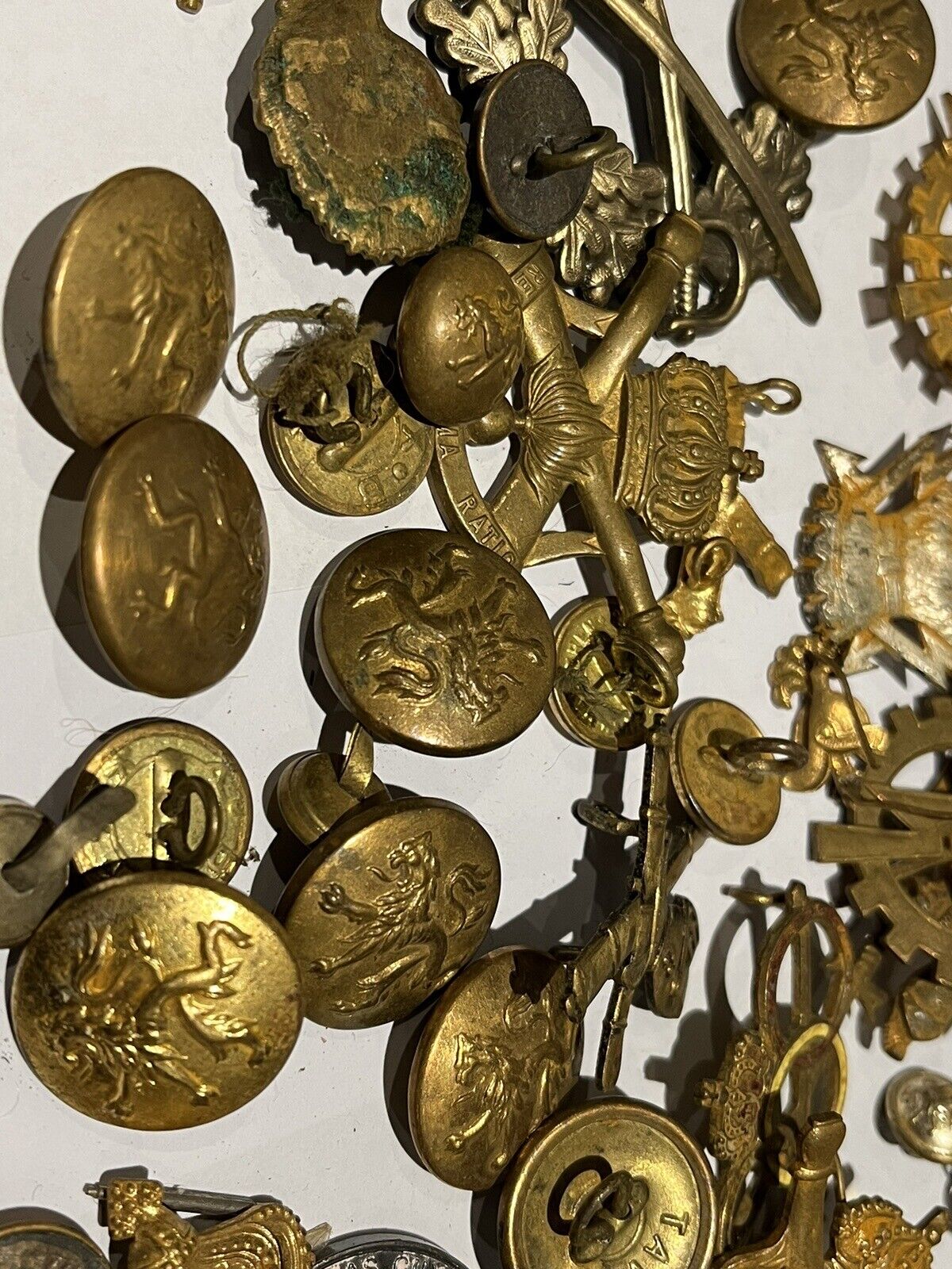 Cap Badges & Buttons Collection