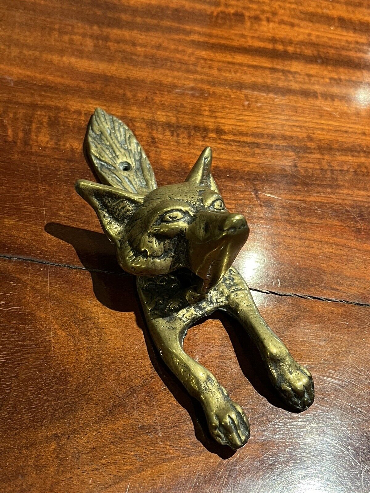 Brass Fox Door Knocker