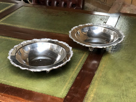 Silver Plate Serving Dishes