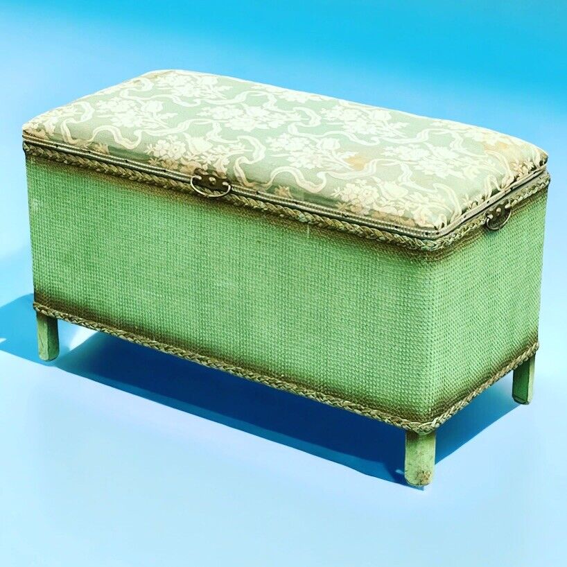 Lloyd Loom Blanket Box