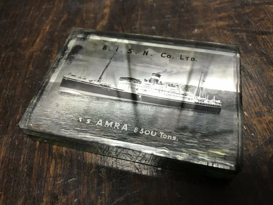 SS Amra Paper Weight.