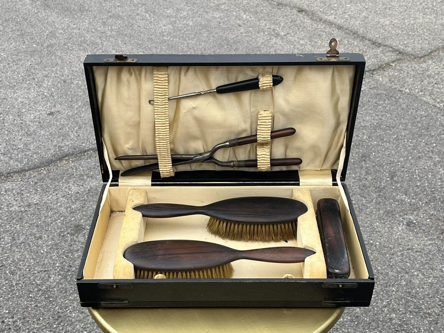 Edwardian Dressing Set in original box.