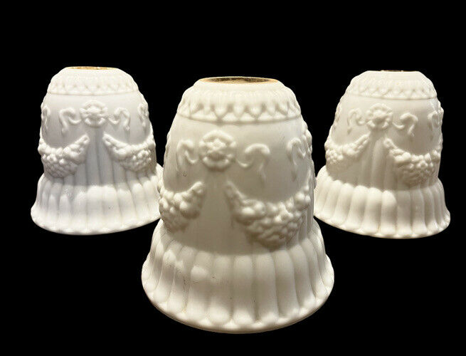 Set Of 3 Victorian Lamp Shades