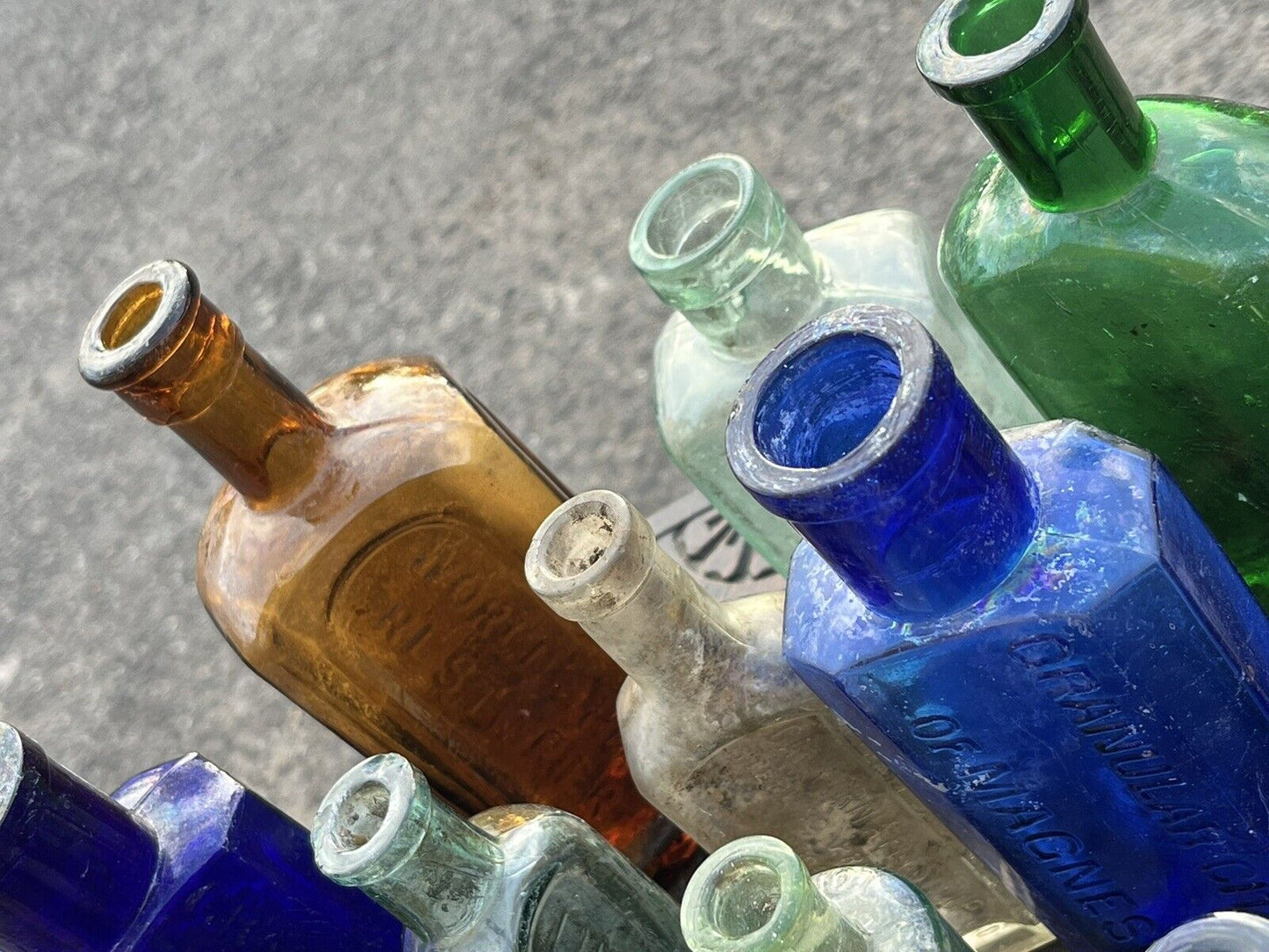 Antique Apothecary Chemists Bottles