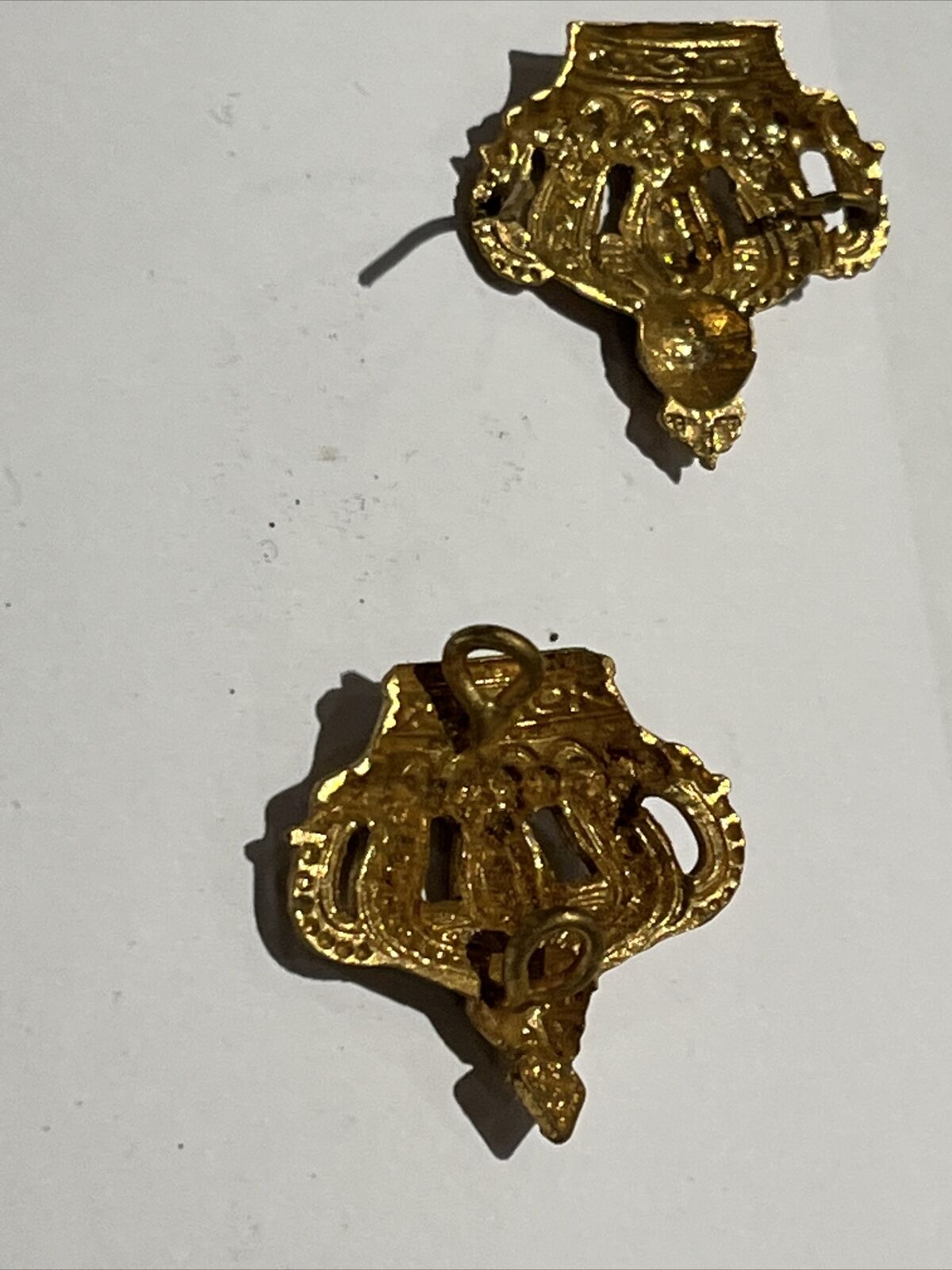 Pair Of Cap Badges