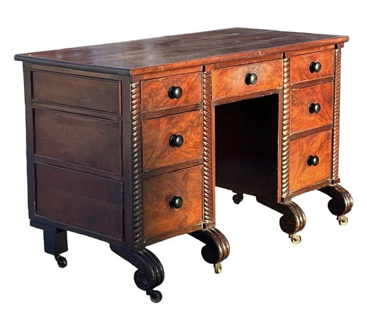 Victorian Mahogany Desk.