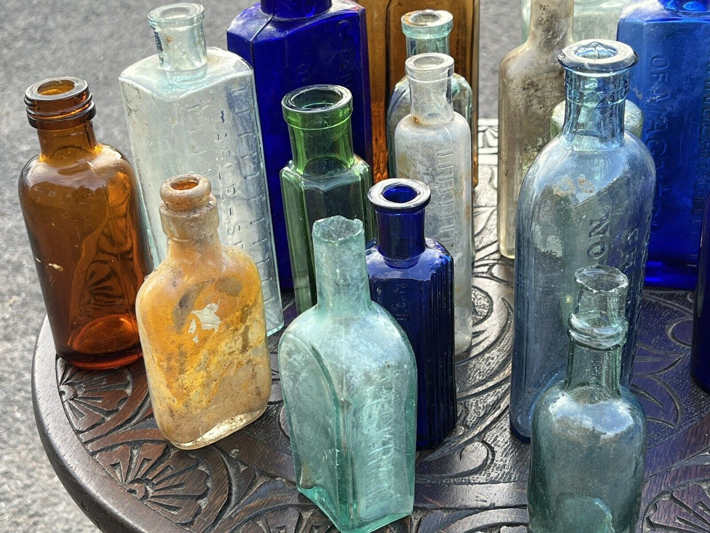 Antique Apothecary Chemists Bottles