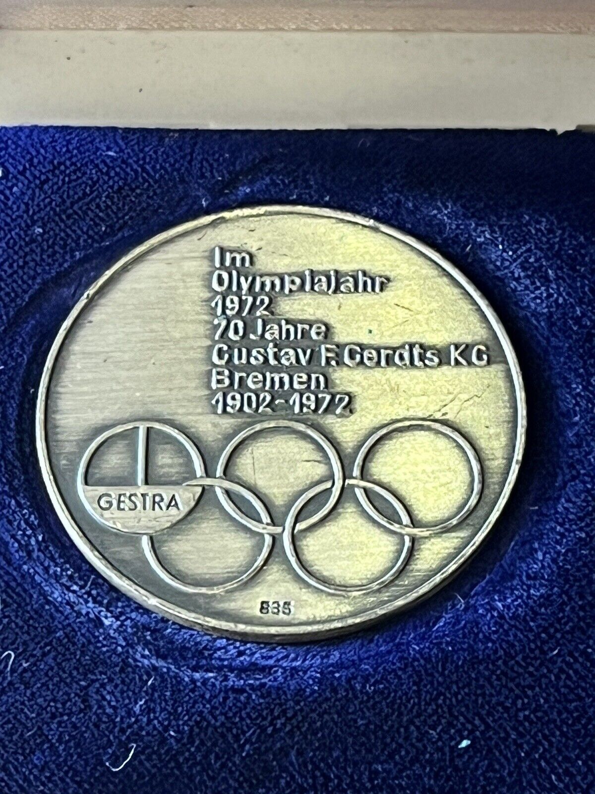 1972 Silver Olympics Medal / Coin