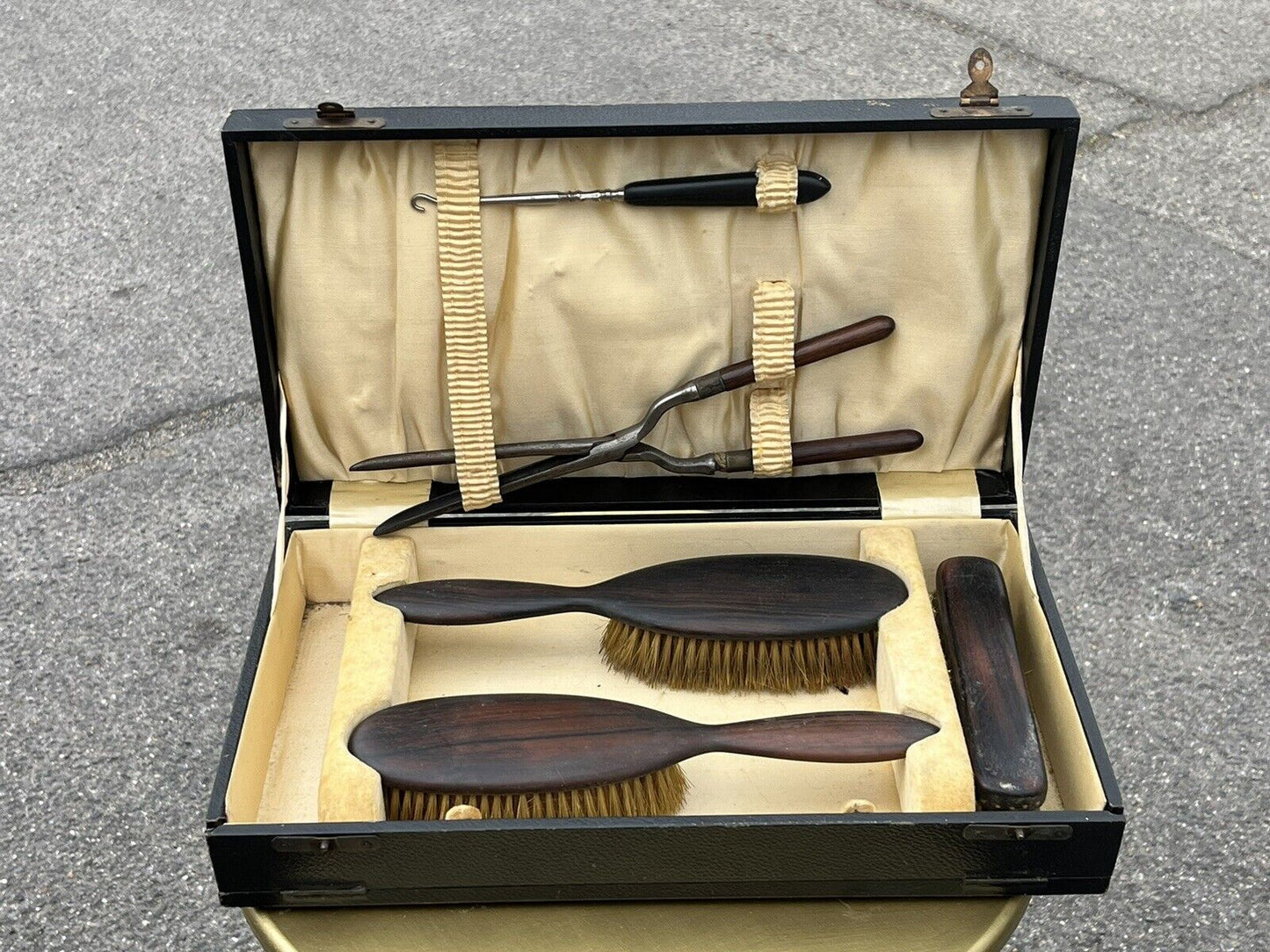 Edwardian Dressing Set in original box.