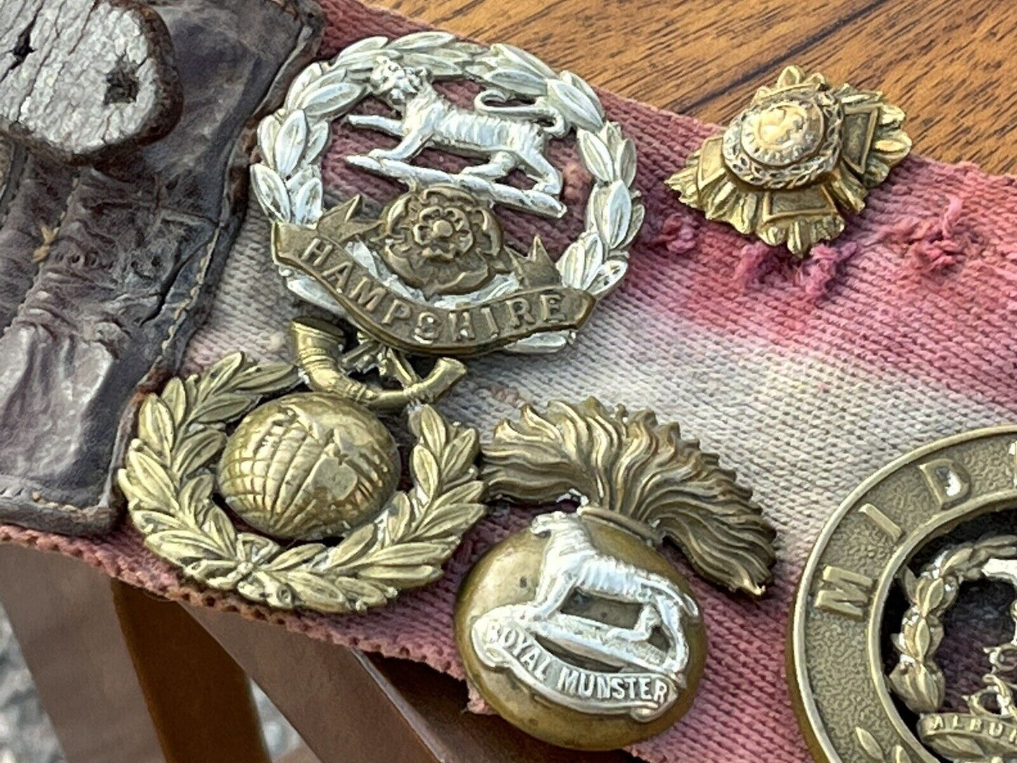 Victorian Cap Badge Collection