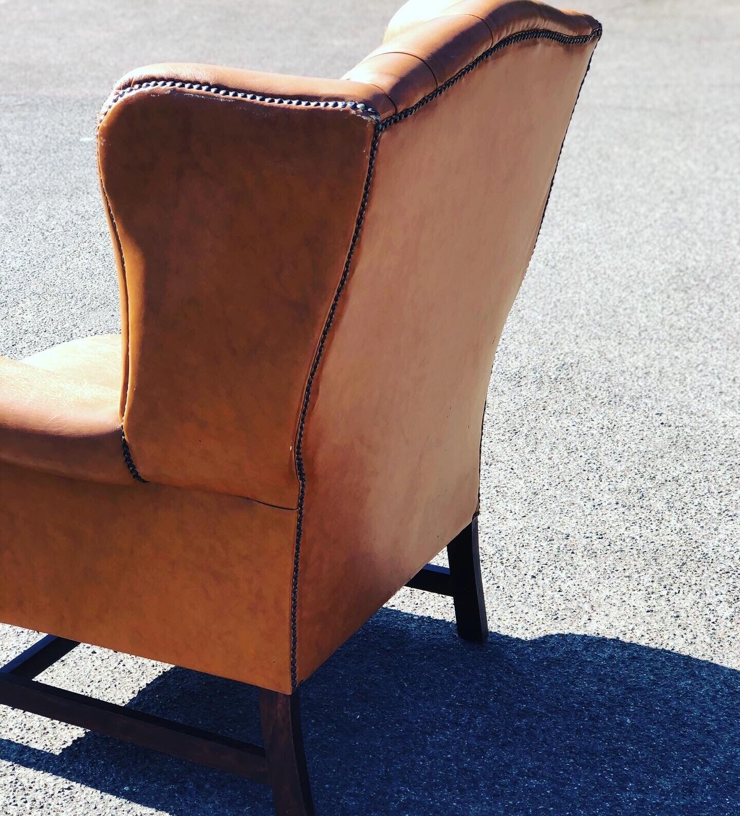 Tan Leather Armchair, Country House Library Armchair.