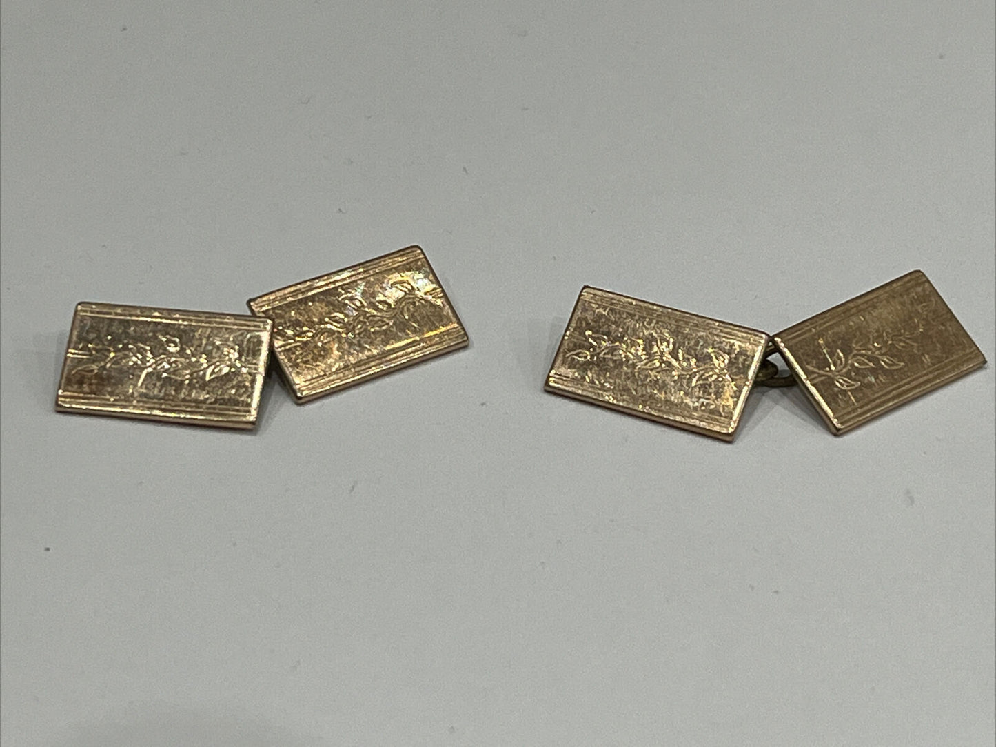 Rolled Gold Vintage Cufflinks