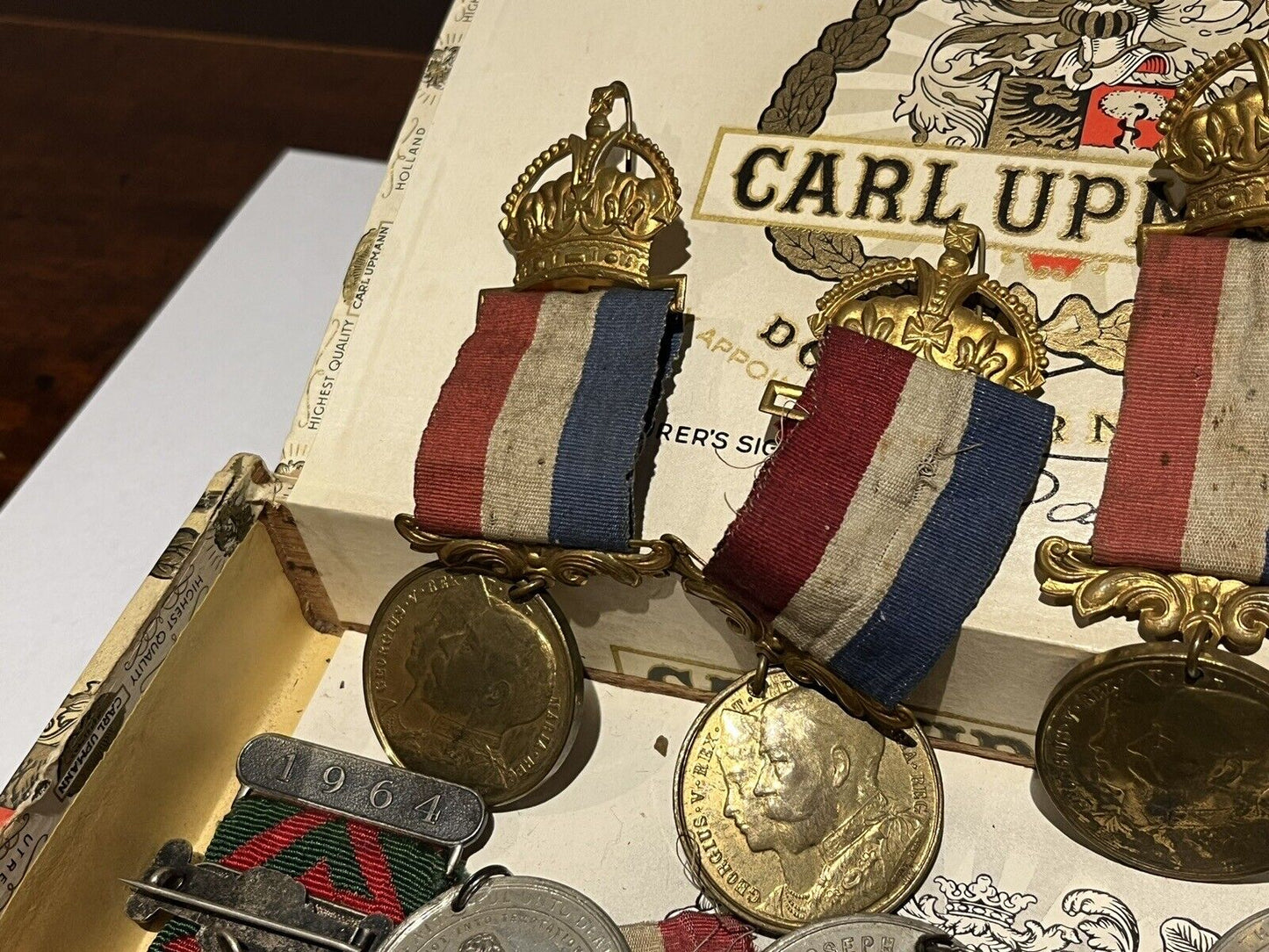 Box Of Coronation Medals