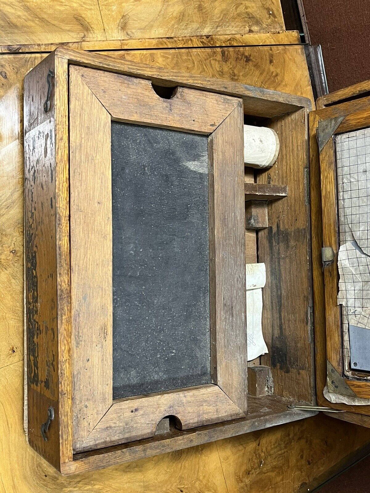 Antique Salesman Sample Duplicating Set In Original Box