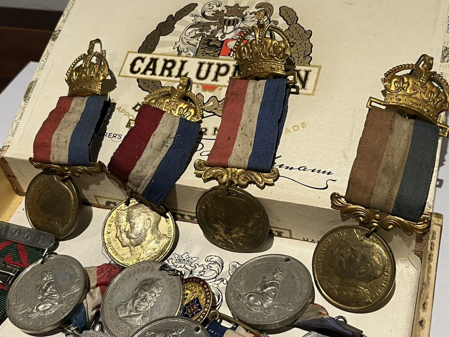 Box Of Coronation Medals