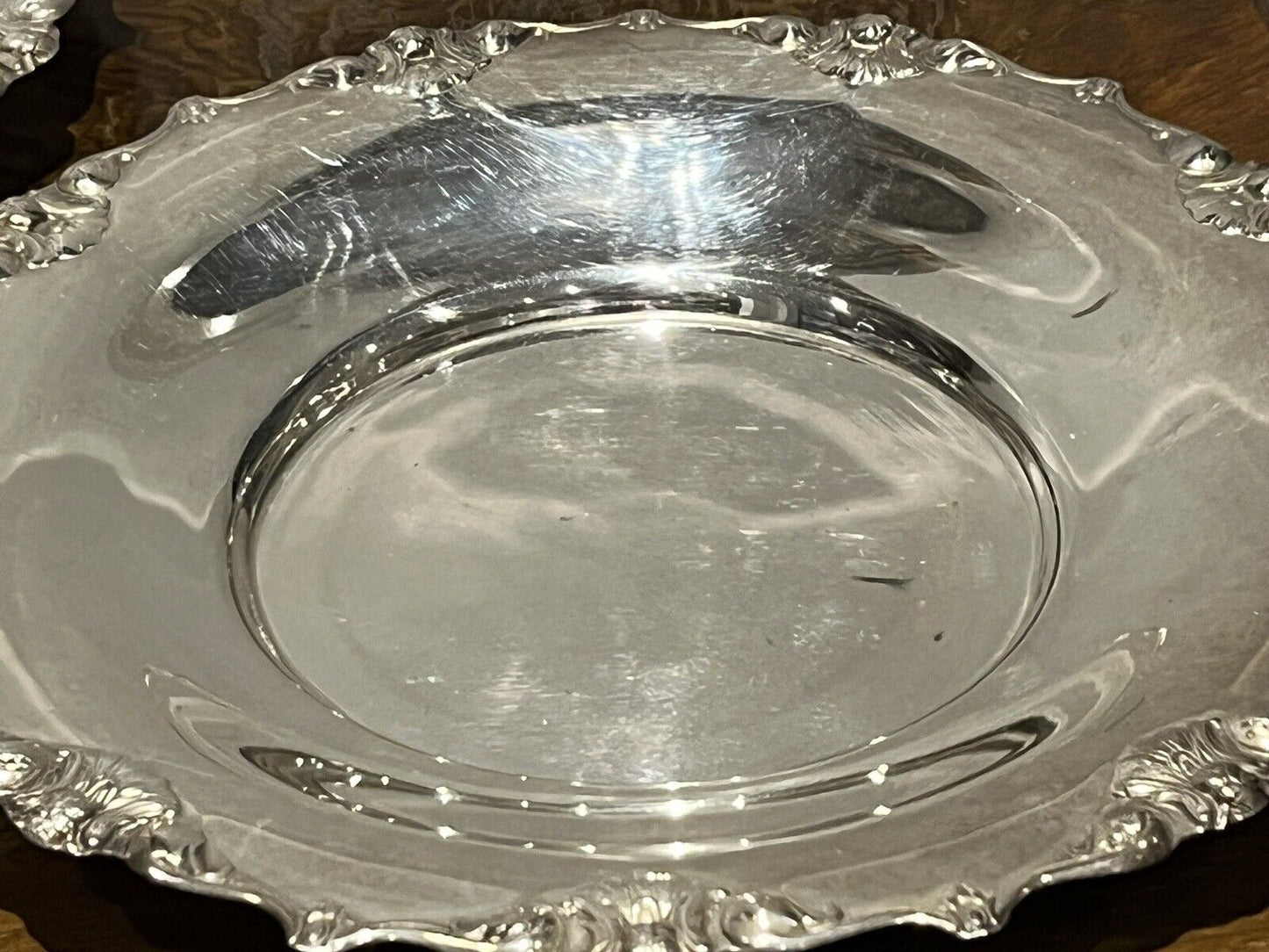 Antique Silver Plate Serving Dishes