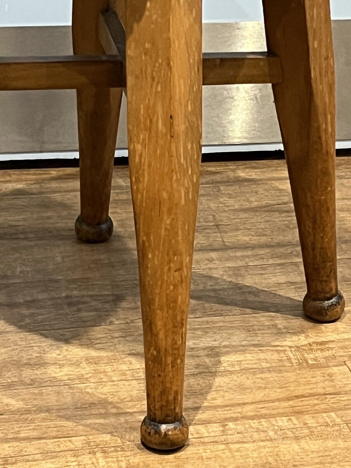 Edwardian Oak Stool