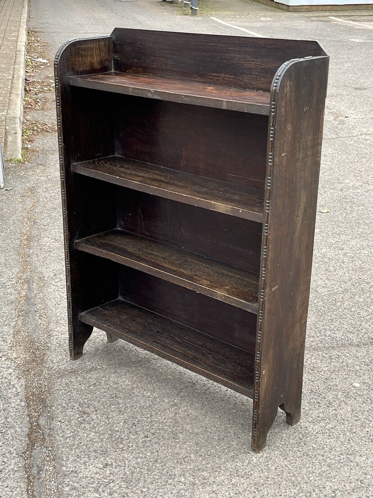 Edwardian Oak Bookcase