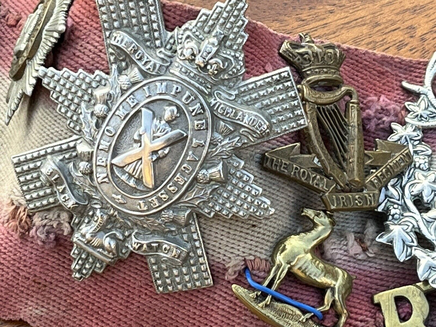 Victorian Cap Badge Collection