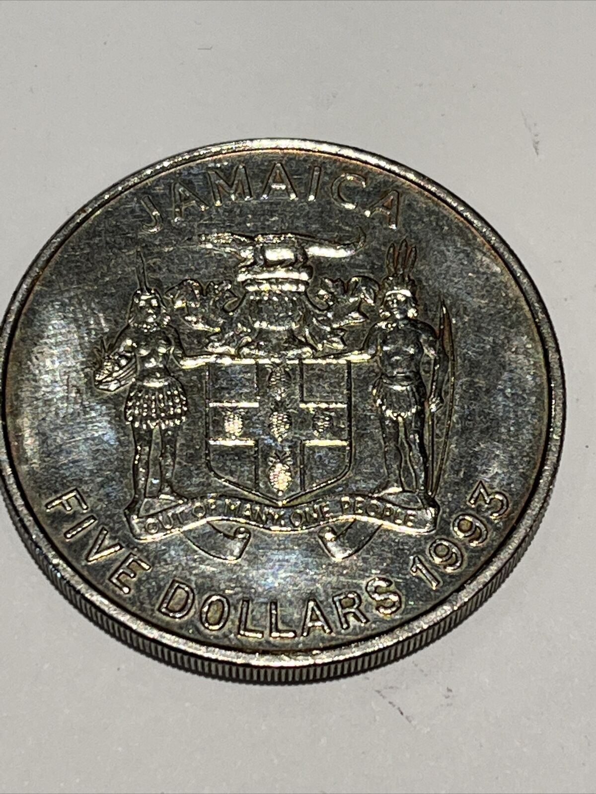 Jamaica 5 Dollars Coin