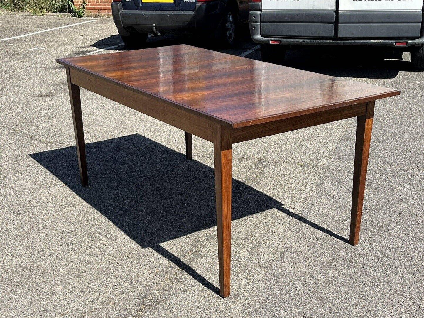 Mid Century Rosewood Dining Table