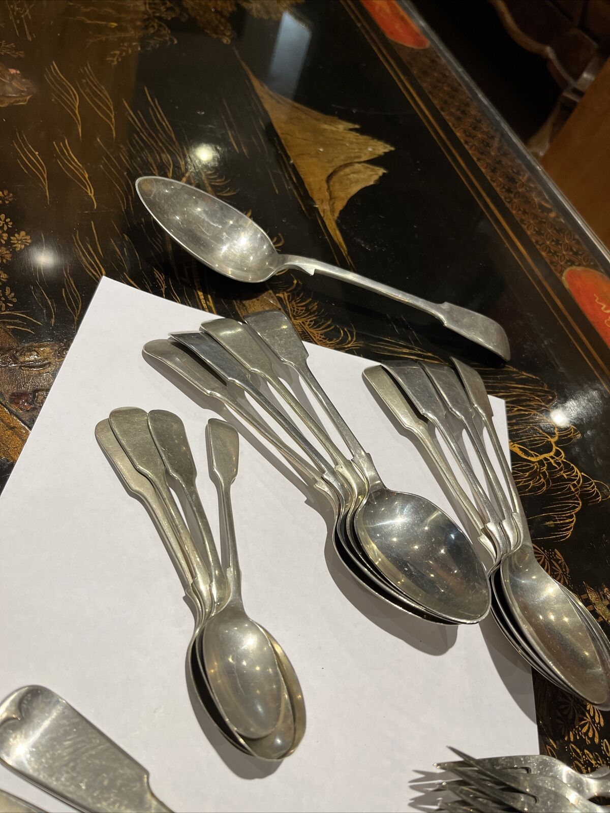 Antique Silver Plate Cutlery