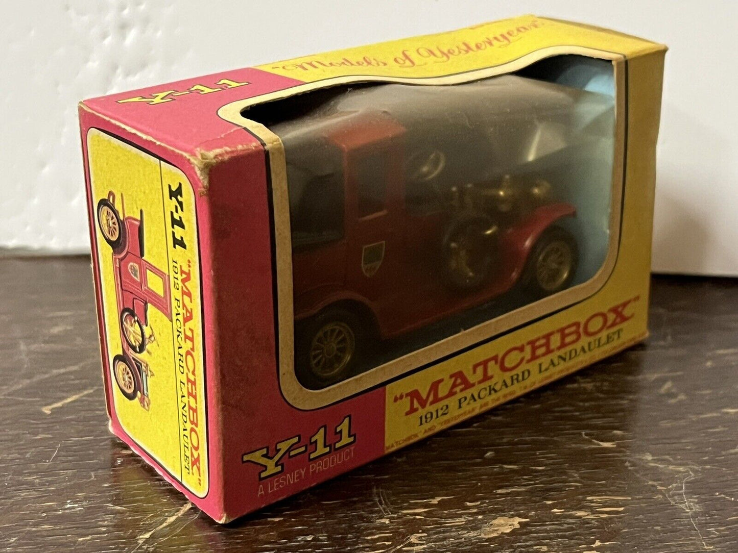 Matchbox 1912 Packard Landaulet In Original Box