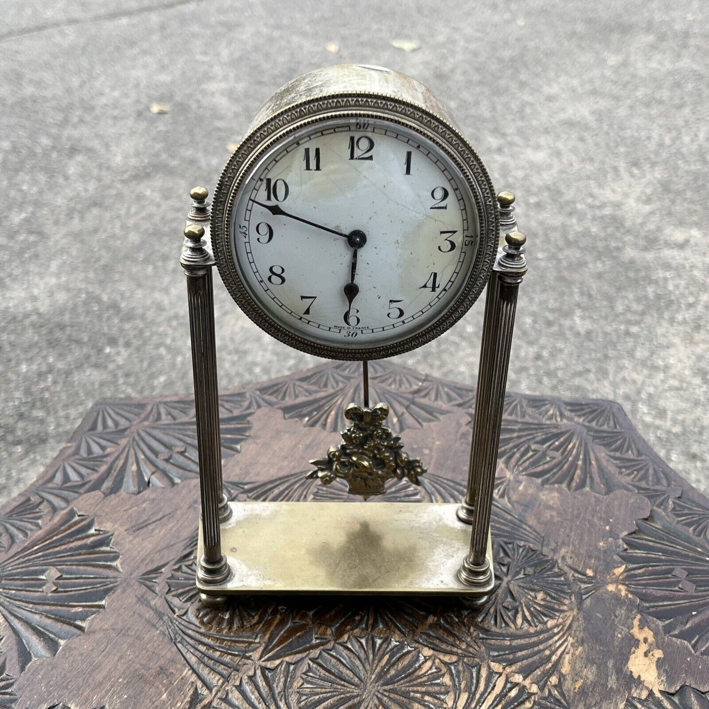 French Antique Clock. We Ship Worldwide