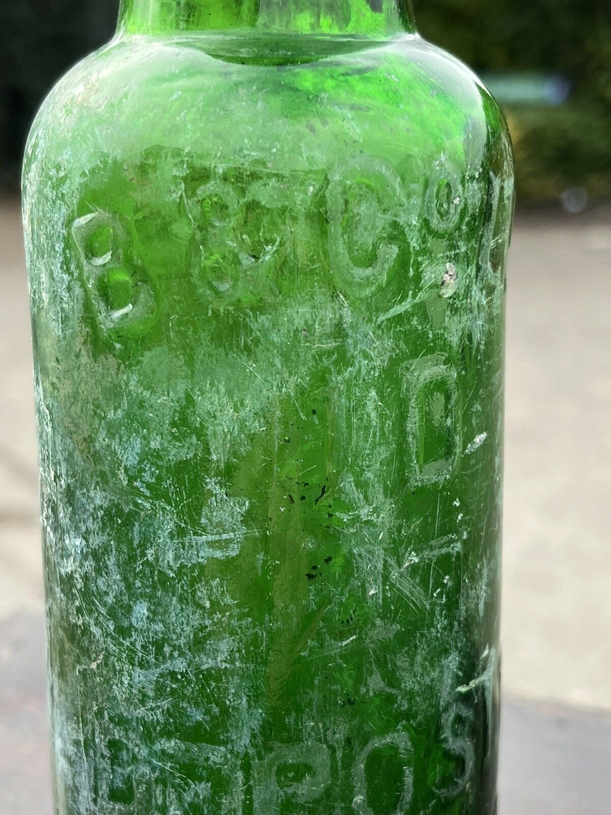 Antique Glass Bottle