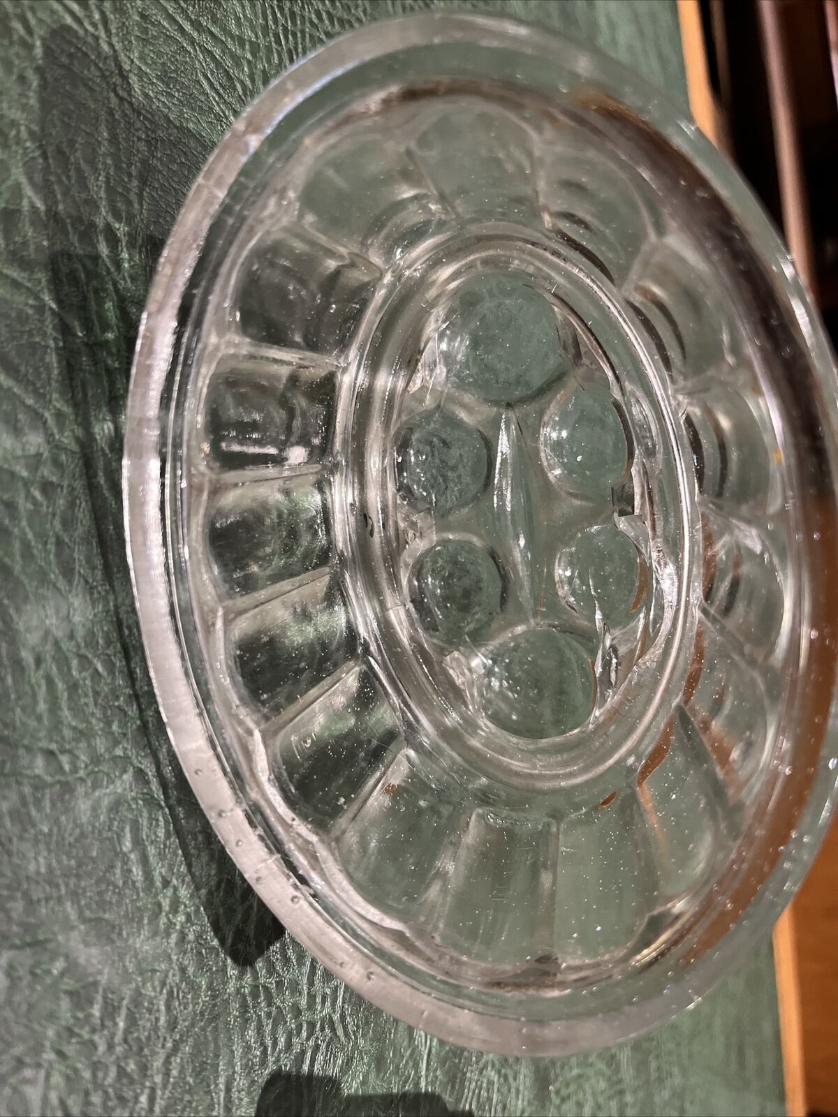 Set Of Vintage Glass Jelly Moulds