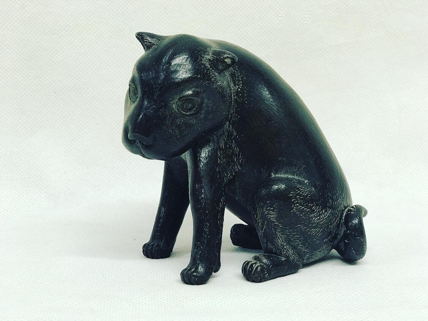 Antique Bronze Figure Of A Dog