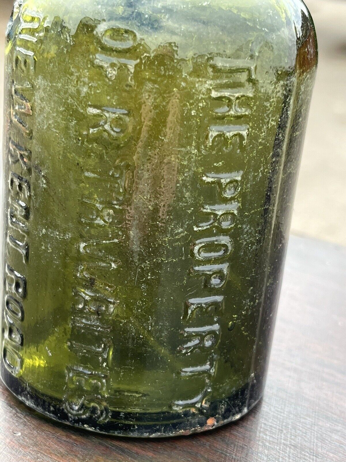 Antique Glass Bottle