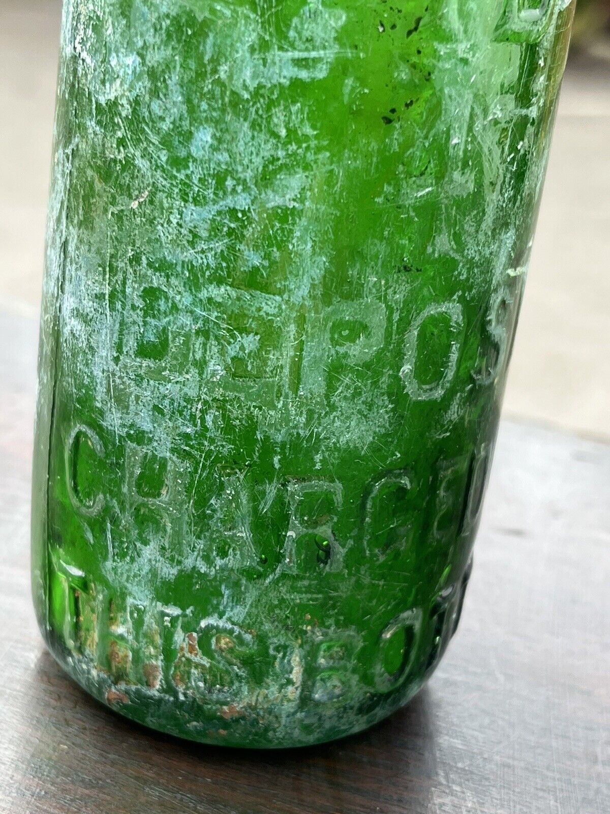 Antique Glass Bottle